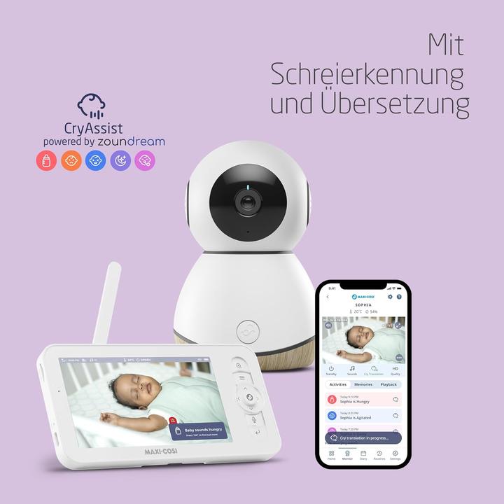 Produktbild Maxi-Cosi MC See Baby Monitor Pro (Babyphone mit Kamera, 200 m)