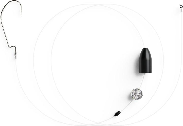 Produktbild Jaeger Texas Rig Tungsten Montage