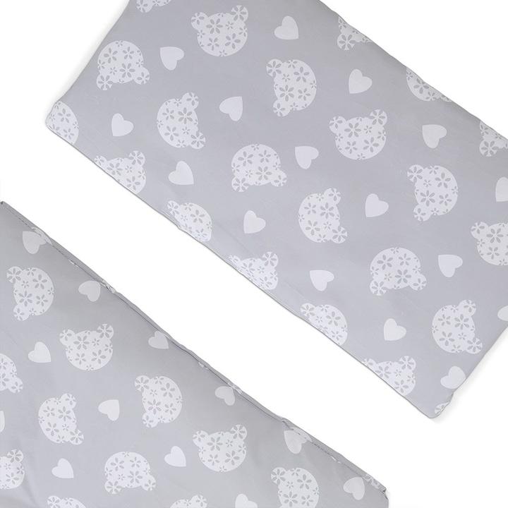 Produktbild Hauck Highchair Pad Deluxe Teddy Grey
