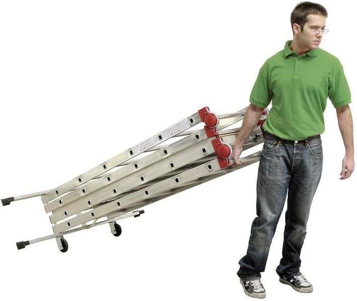 Actual product image Hailo 1-2-3 500 combi (Platform ladder, 170 cm)