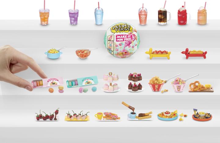 Actual product image MGA s Miniverse- Make It Mini Foods: Cafe in PDQ Series 2A