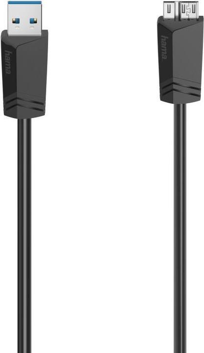 Productafbeelding Hama Micro USB-kabel, USB 3.0, 5 Gbit/s, 0,75 m (0.75 m, USB 3.0)