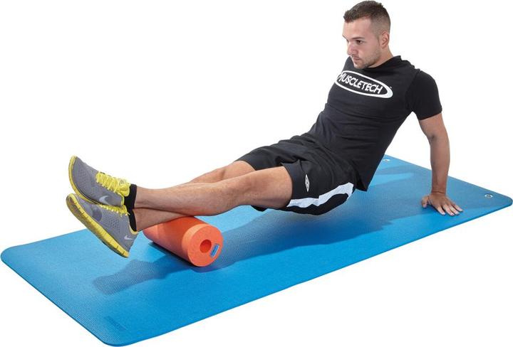 Produktbild Kübler Sport Gymnastikmatte mit Ösen, Blau, 200 x 85 x 1 cm (10 mm)