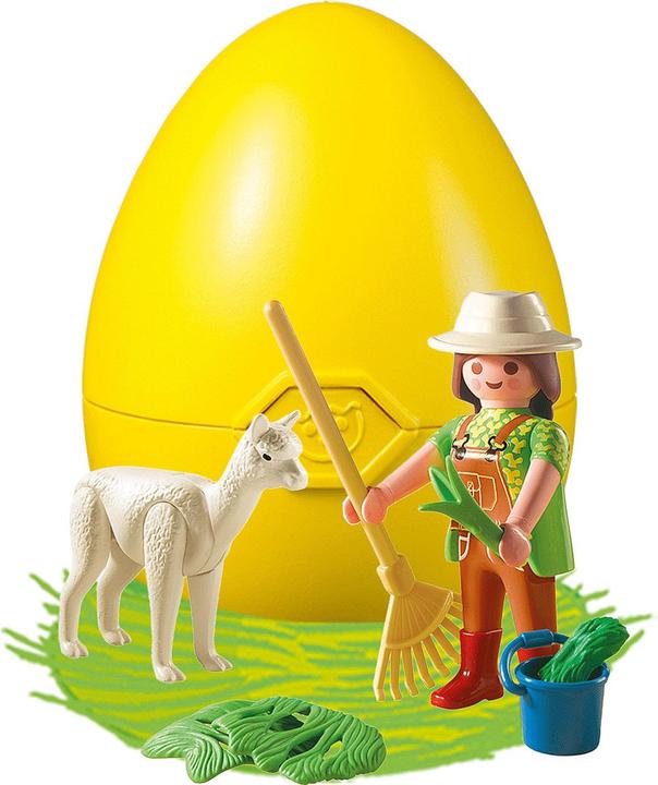Produktbild Playmobil Tierpflegerin mit Alpaka (4944, Playmobil City Life)