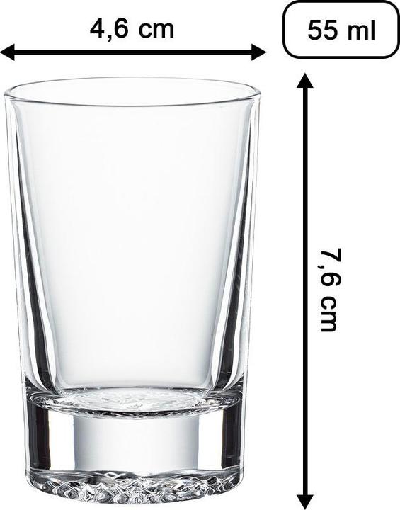 Produktbild Spiegelau Loungs 2.0 Stamper 4er Set (0.55 dl, 4 x, Schnapsgläser + Shotgläser)