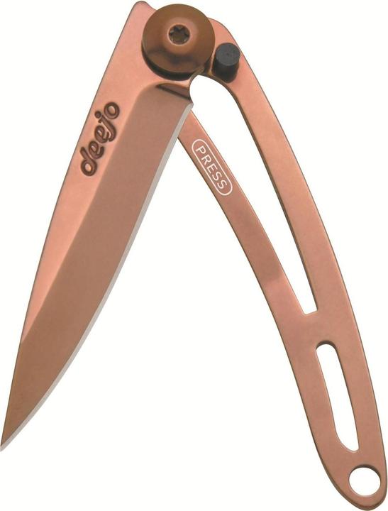 Immagine prodotto Deejo Coltello da tasca 15 g finitura rame (5.50 cm)