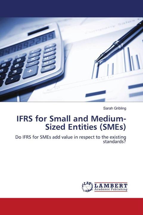 Produktbild IFRS for Small and Medium-Sized Entities (SMEs) (Sarah Gribling, 2010)