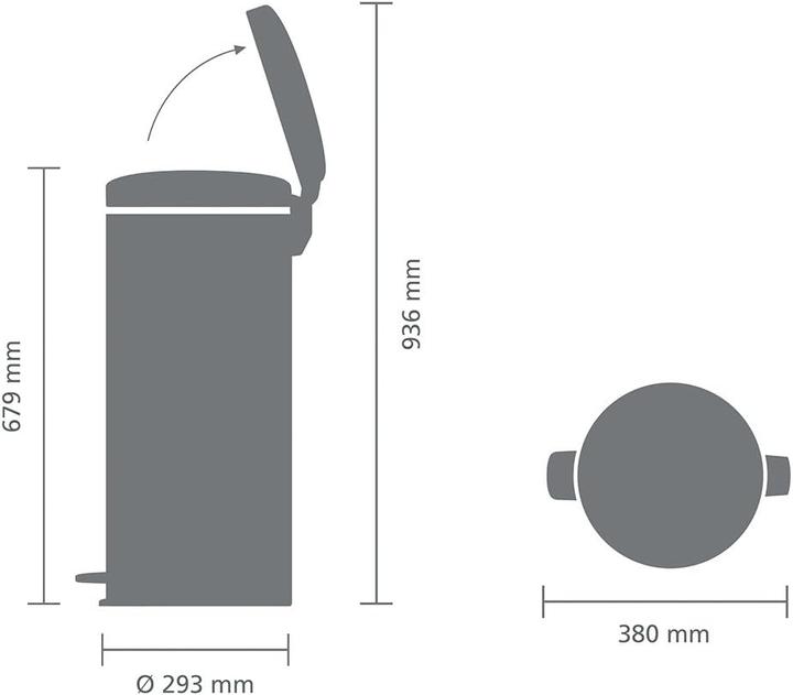 Actual product image Brabantia NewIcon (30 l)