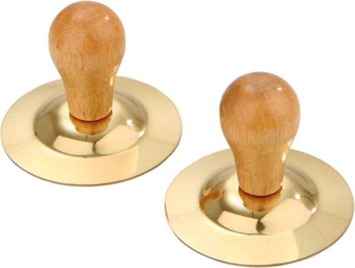Actual product image Betzold Musik Finger cymbals with wooden handle (Various)