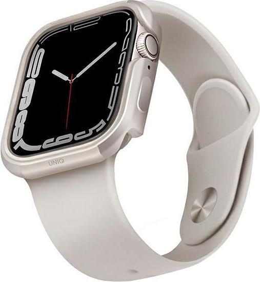 Produktbild Uniq Apple 4/5/6/7/SE Smart Watch Armband, Sandfarben, 44/45 mm
