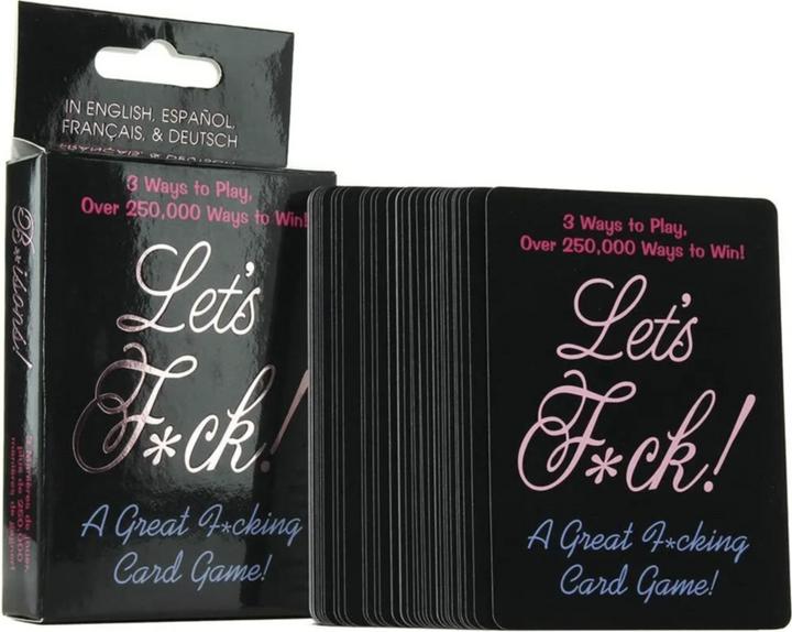 Produktbild Kheper Games Let's F*Ck (Kartenspiel, Deutsch, Französisch)