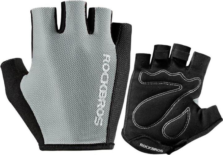Actual product image Rockbros S099GR cycling gloves, size L - gray (L)
