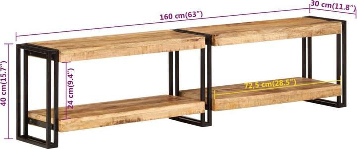 Immagine prodotto VidaXL Stratis (160 x 30 x 40 cm)