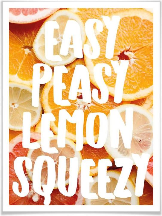 Produktbild Trenddeko Easy Peasy Lemon Squeezy (24 x 30 cm)