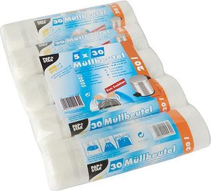 Actual product image Papstar Bin liners (150 x, 20 l)