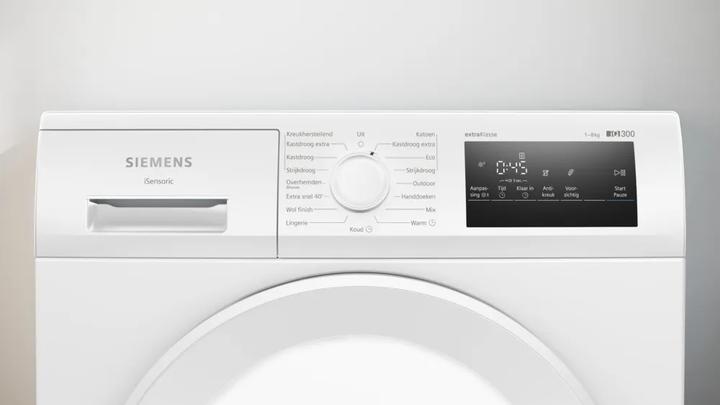 Produktbild Siemens WT43H00MNL extra klasse model met 5 jaar garantie (8 kg, Rechts)