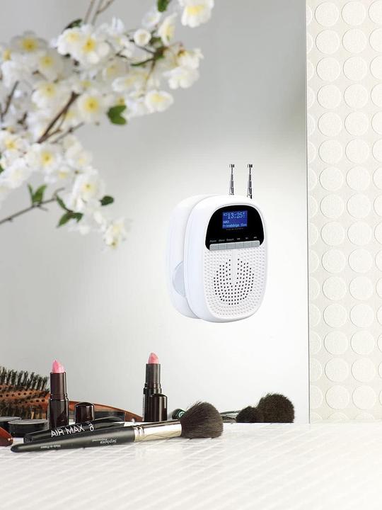 Actual product image VR-Radio Bathroom battery radio (FM, DAB+, Bluetooth)