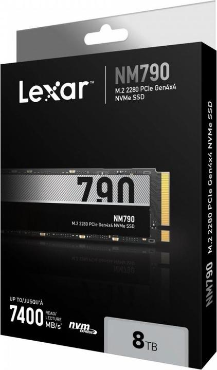 Actual product image Lexar NM790 (8000 GB, M.2 2280)