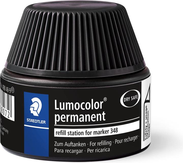 Immagine prodotto Staedtler LUMOCOLOR REFILL STATIONS - inchiostro di ricarica (Nero, 1 x)