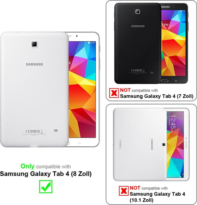 Image du produit Cadorabo Verre de protection d'écran (1 pièce(s), Galaxy Tab 4 8.0 (2014))