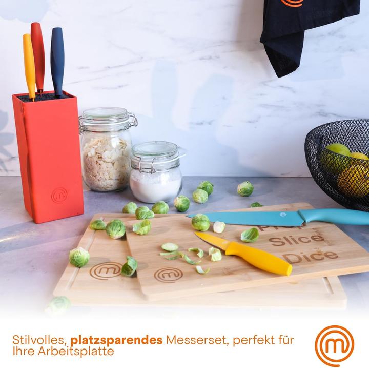 Immagine prodotto Masterchef 6-teiliges Messerblock-Set