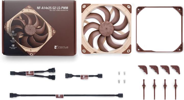 Productafbeelding Noctua NF-A14x25 G2 LS-PWM (140 mm, 1 x)