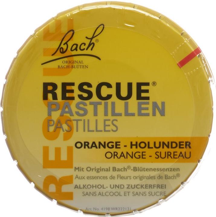 Produktbild Bach Rescue Pastillen Orange (1 Stück, Dragee, 50 g)