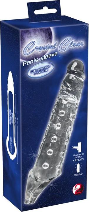 You2Toys XXL Penis Sleeve Crystal Clear