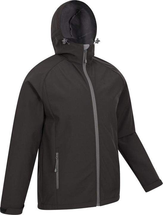 Actual product image Mountain Warehouse Mens Exodus Waterproof Soft Shell Jacket (3XL)