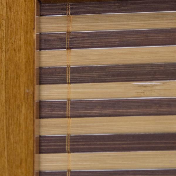 Image du produit Homestyle4u Paravent en bois 6x bambou marron