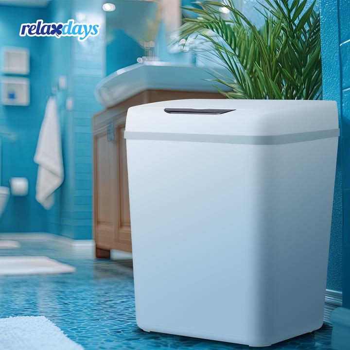 Image du produit Relaxdays Poubelle de salle de bain (9 l)