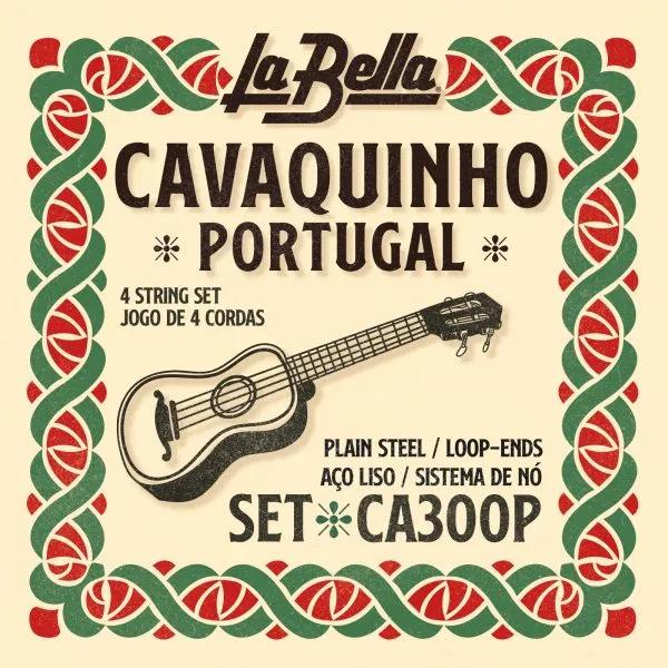 Actual product image La Bella CA300P Cavaquinho Portugal (4 x, Guitar, 0.01")