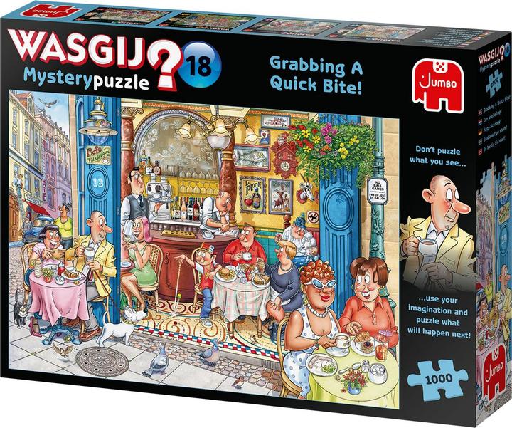 Image du produit Jumbo Puzzle Vassily Mystère 18 (1000 pièces)