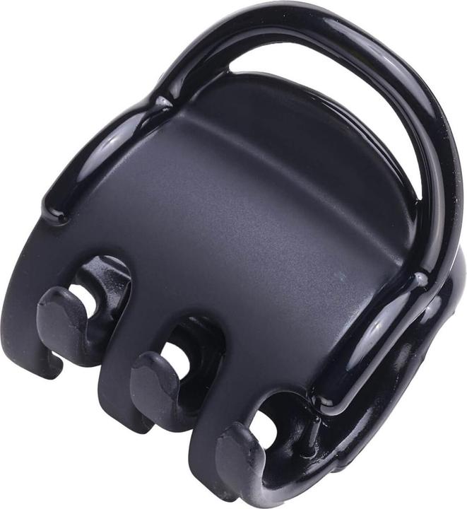 Produktbild Trisa Haarklemme 4 cm, schwarz matt und glänzend