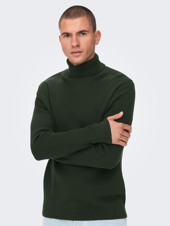 Actual product image Only & Sons High Neck Knit Sweater (S)