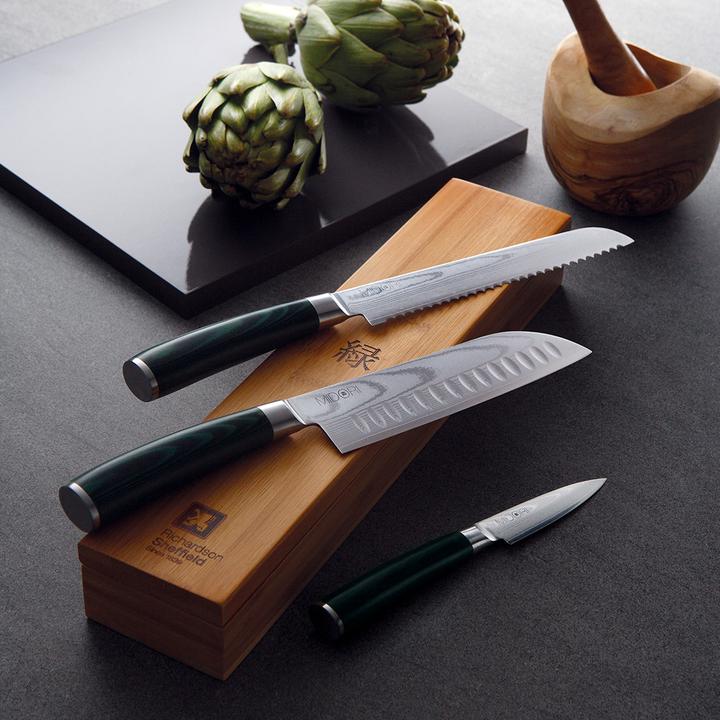 Actual product image Richardson Sheffield MIDORI - Santoku knife 17.5cm (17 cm)