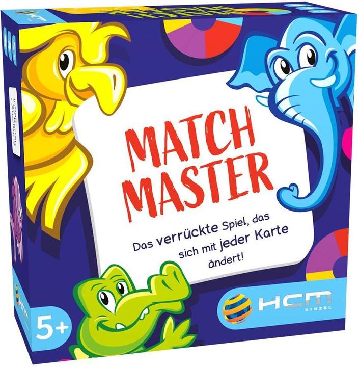 Image du produit HCM Kinzel HCM55163 - Match Master - Jeu de cartes, 2-6 joueurs, 5+ ans (édition DE) (Allemand)