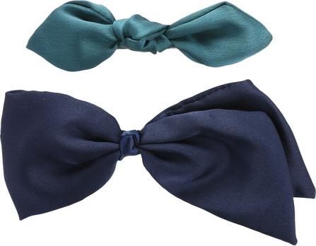 Trisa Fashion Masche auf Frenchclip blau 2 Stk.