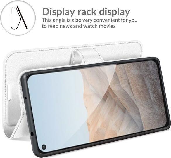 Productafbeelding MU Classic Litchi Leren Boekomslag Serie (Google Pixel 5a)