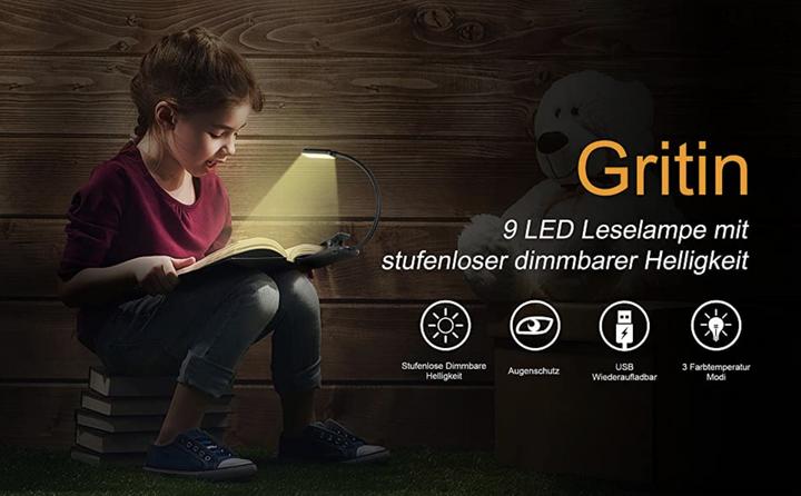 Actual product image Gritin Deluxe (11.50 cm, 60 lm)
