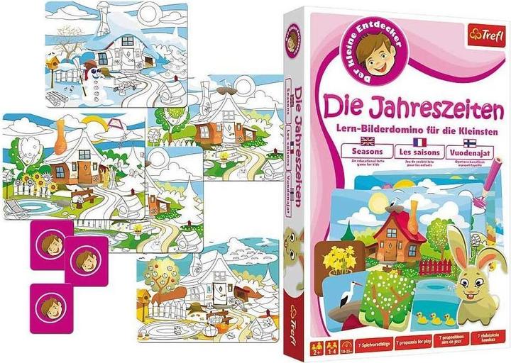 Produktbild Trefl Der kleine Entdecker - Die Jahreszeiten (Deutsch, Französisch, Englisch)