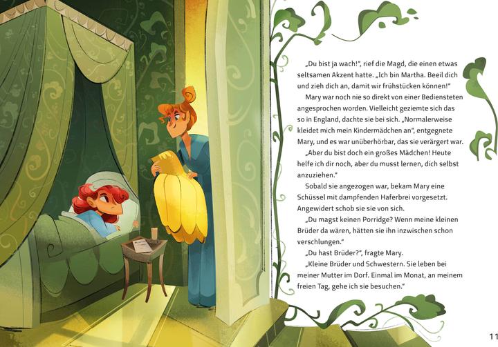 Actual product image Der geheime Garten (Illustrierte Kinderbuchklassiker) (German, Sabine Werner, White Star Kids, Domenico Russo, 2024)