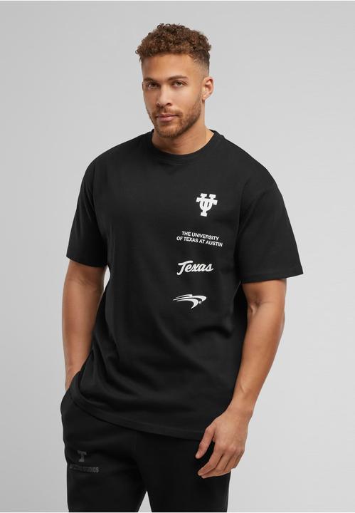Produktbild Urban Classics Upscale Texas Longhorns Leather Oversize Tee - 191905 (XS)
