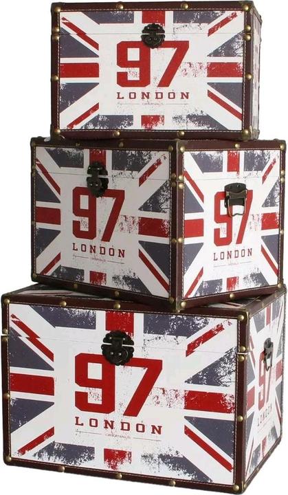 Immagine prodotto Safe Scrigno del tesoro Union Jack piccolo (33 x 22 x 22 cm)
