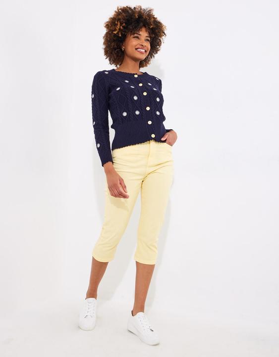 Actual product image Joe Browns Daisy Cable Knit Cardigan (46)