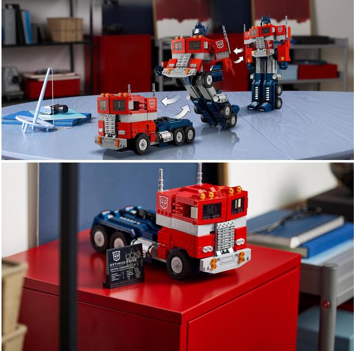 Actual product image LEGO Optimus Prime (10302, LEGO Icons, LEGO Rare Sets)