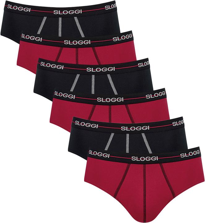 Produktbild Sloggi 6er Pack Start Midi-Slip (XXL, 6er Pack)