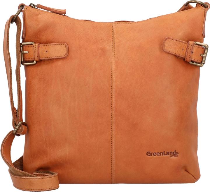 Greenland Nature Umhängetasche Leder 34 cm