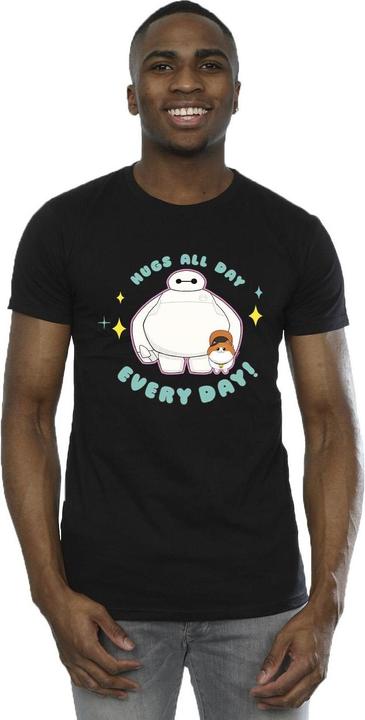 Immagine prodotto Disney Big Hero 6 Baymax Hugs Everyday Maglietta Uomo (L)