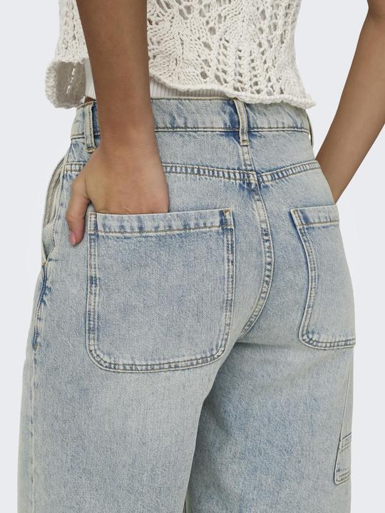 Image du produit Only ONLRUTH Mittlere Taille Locker geschnitten Jeans-Shorts Jeans-Shorts (L)